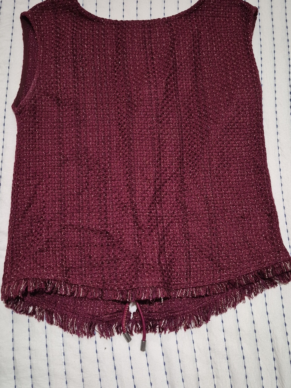 🌼4/$10 - Lost April Anthropologie Tweed Woven Top Small